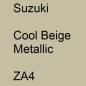 Preview: Suzuki, Cool Beige Metallic, ZA4.